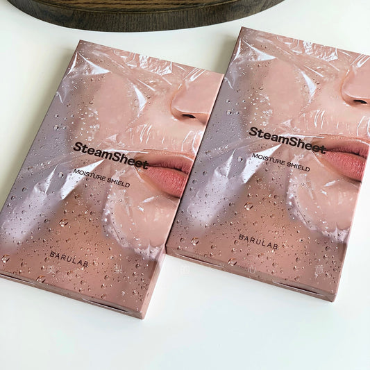 包順豐 SPA 精油蒸汽體驗 BARULAB 皮膚科補水保濕彈力面膜貼 5片 SteamSheet MOISTURE SHIELD