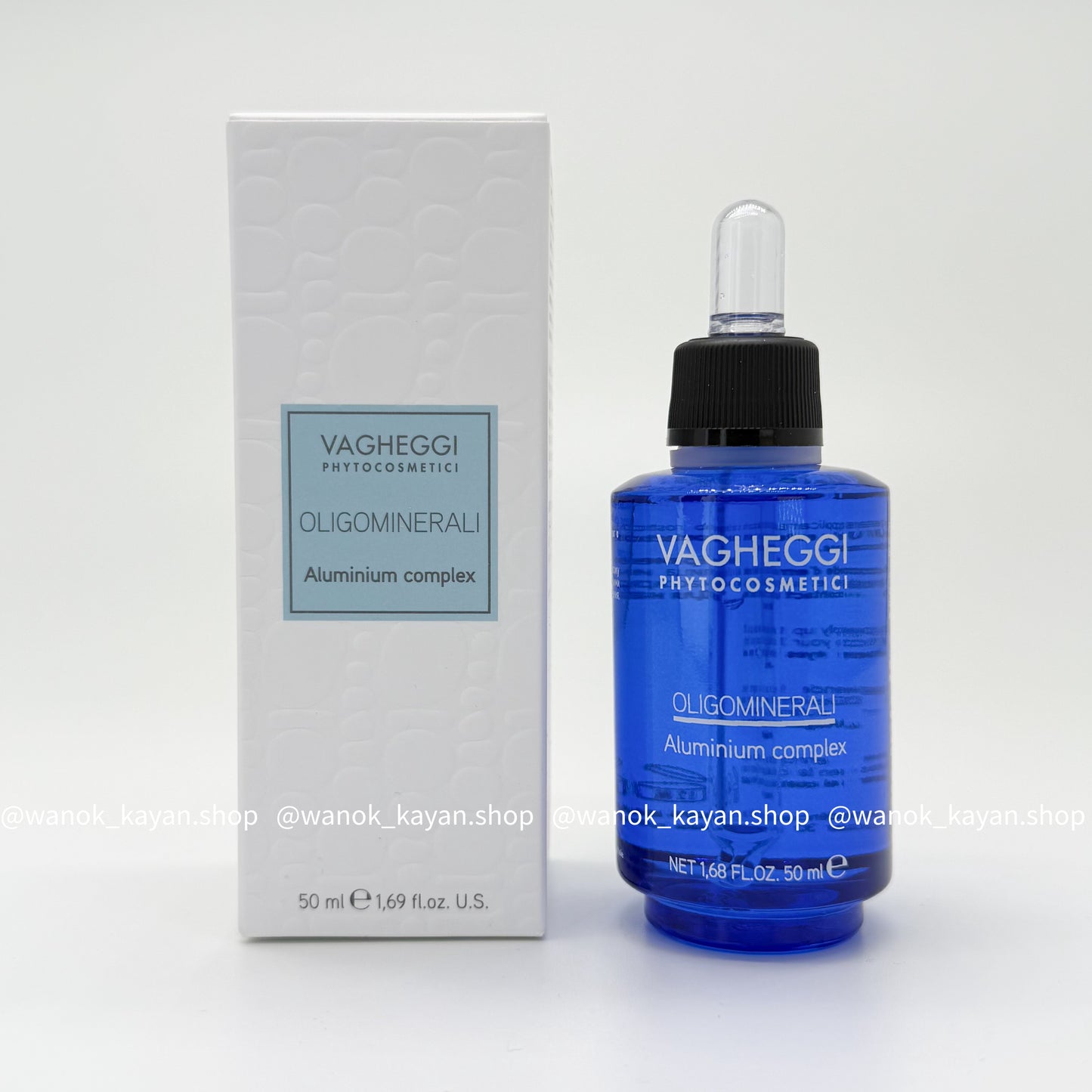 包順豐 意大利 VAGHEGGI 韻姿 舒緩降敏礦物元素療效精華 50ml OLIGOMINERALI Aluminium Complex