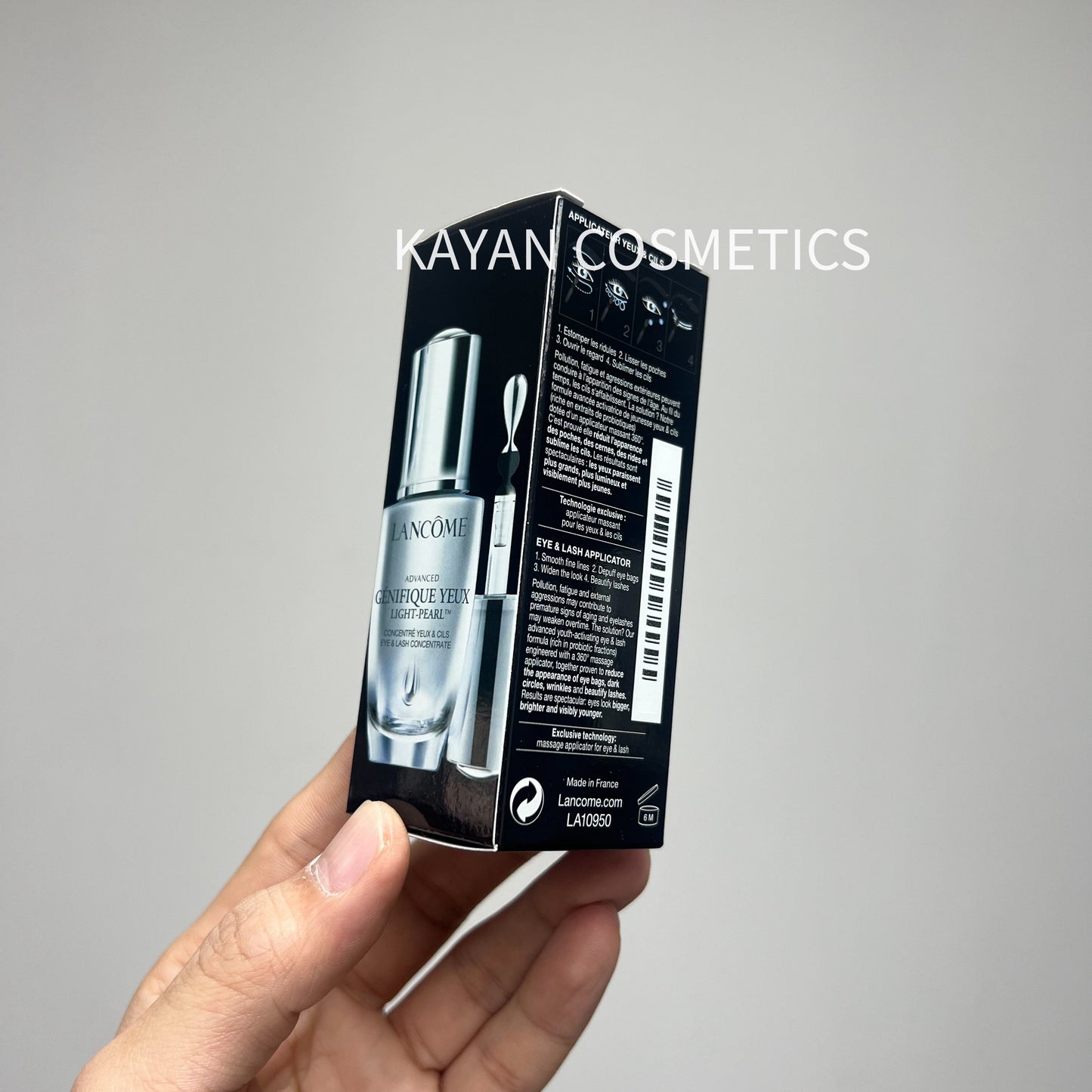 包順豐 LANCOME 蘭蔻 兰蔻 大眼精華小黑瓶眼部精華肌底液眼霜20ml LANCOME ADVANCED-GENIFIQUE YEUX Lancome 升級版冰鑽亮眼精華(大眼精華)
