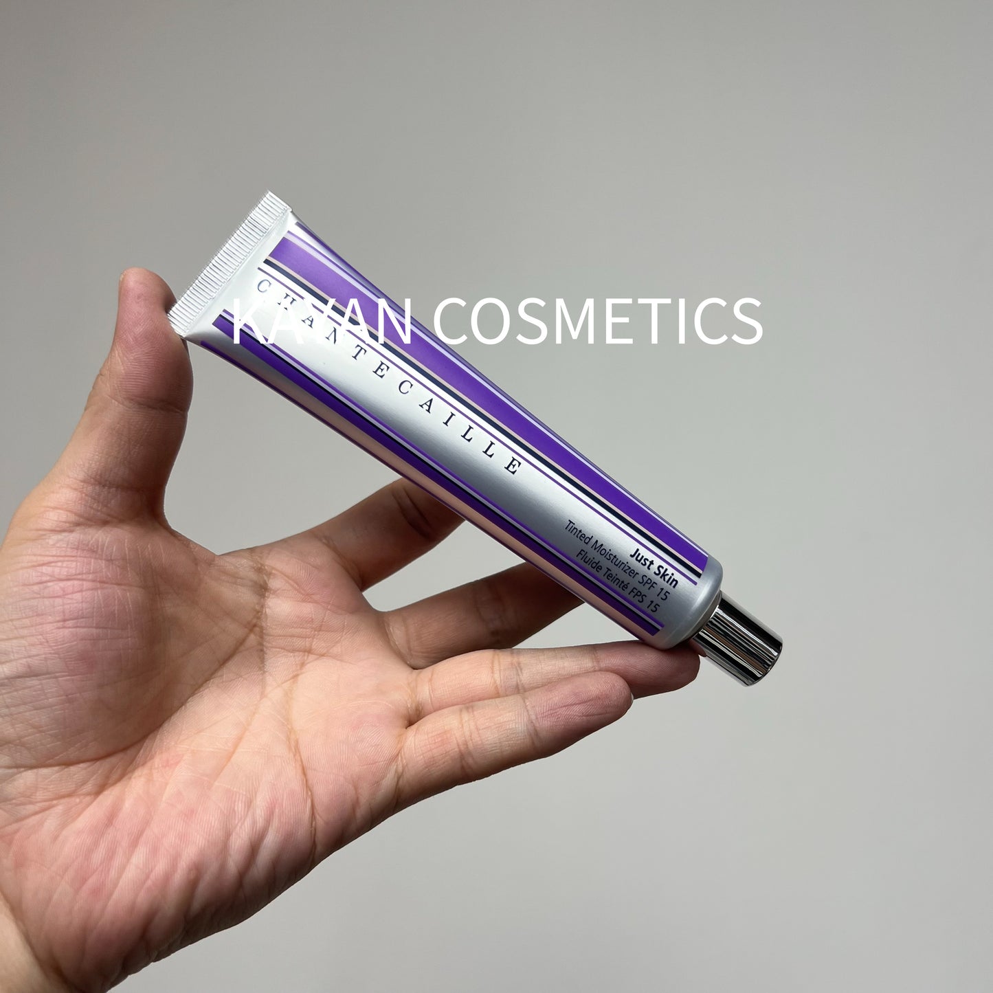 包順豐 CHANTECAILLE 香緹卡 隔離霜Alabaster妝前乳防曬保濕裸妝遮瑕50g Just Skin Fluide Teinté FPS 15
