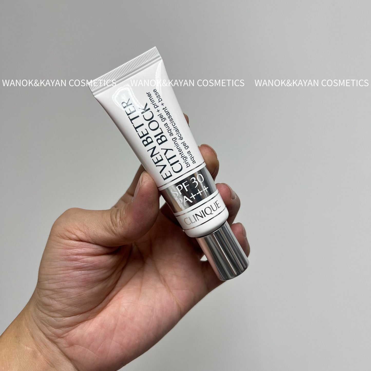 包順豐 倩碧 CLINIQUE 防曬鐳射管30ml煥亮隔離露防曬美白清爽不油 CLINIQUE EVEN  BETTER CITY BLOCK spf30 pa+++