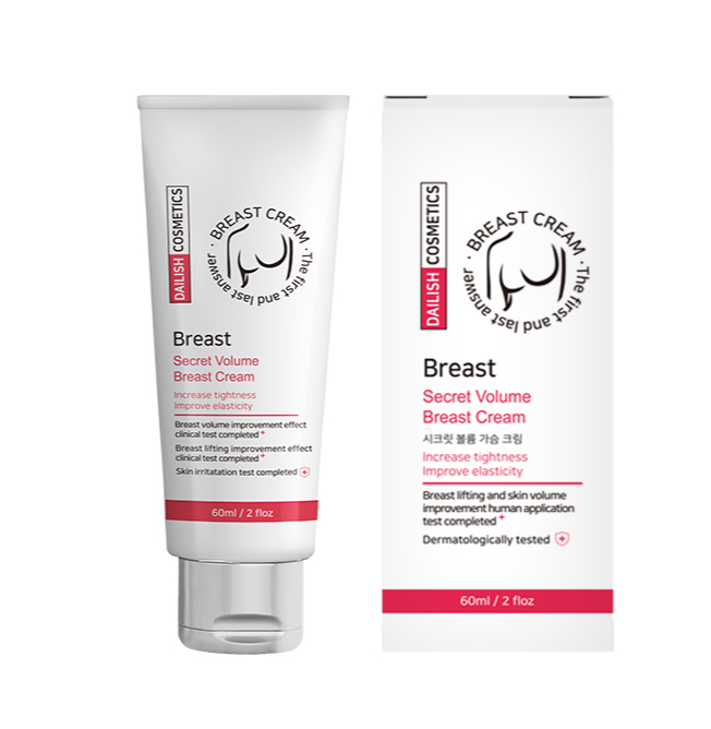 包順豐 韓國 Dailish 蜜密曲線胸部提拉霜提拉豐盈霜 豐胸霜 60ml DAILISH COSMETICS Breast Secret Volume Breast Cream