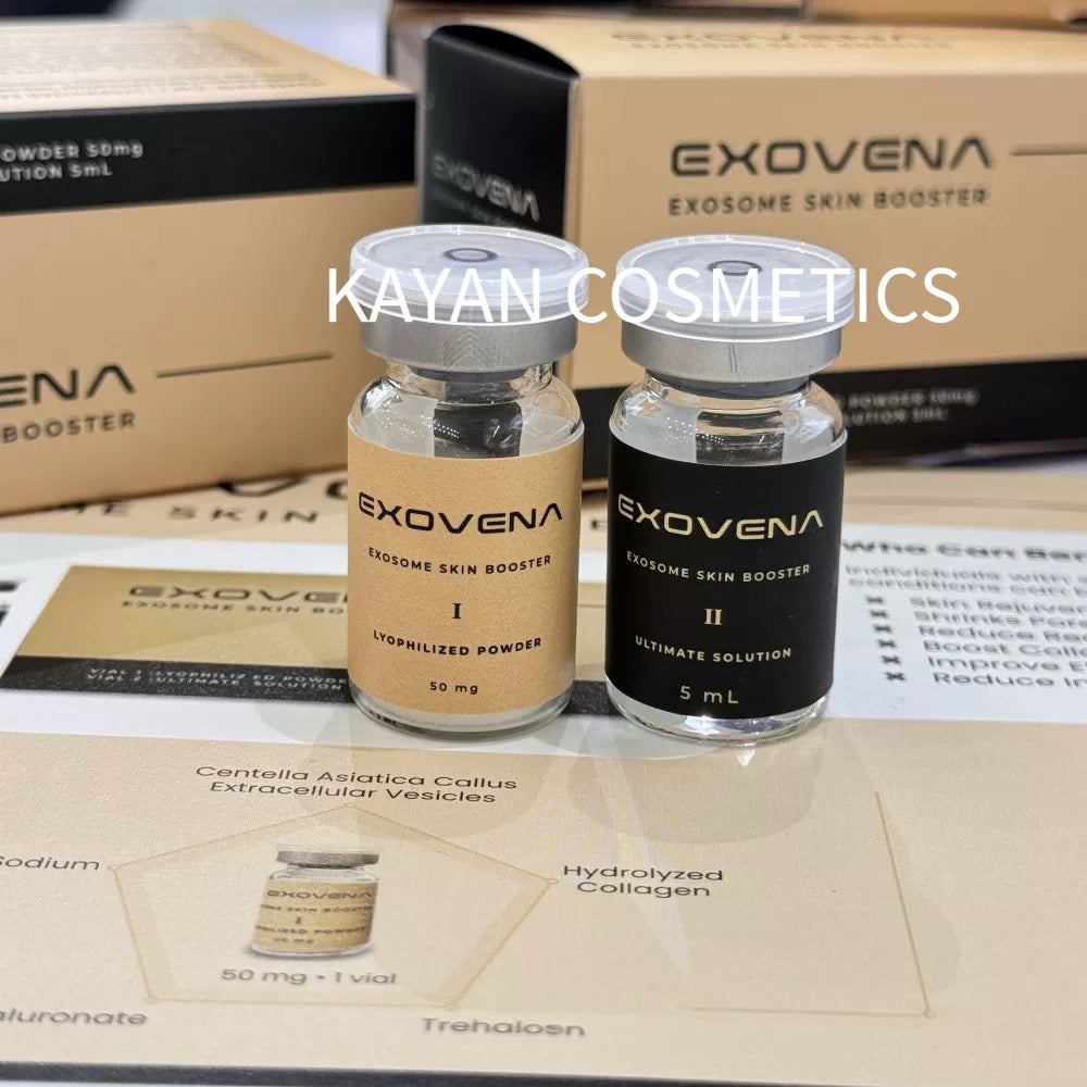 包順豐 韓國 EXOVENA 外泌體水光膠原抗氧K老細毛孔收縮微針精華凍乾安瓶EXOVENA EXOSOME SKIN BOOSTER