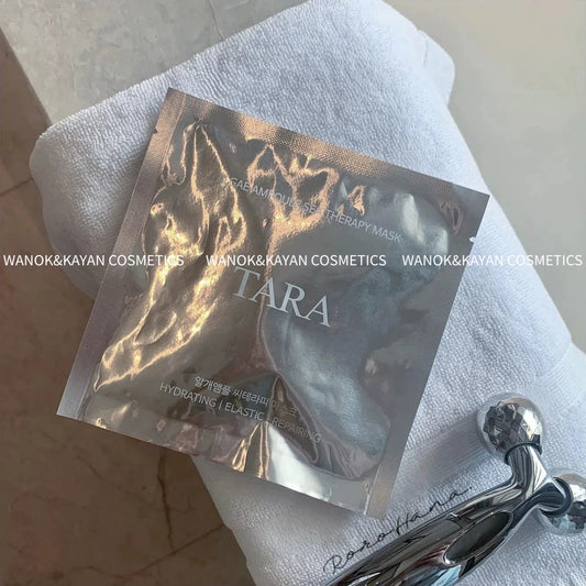 包順豐 韓國 TARA 水光針海藻面膜 抗氧化補水提亮暗沉美白 ALGAE AMPOULE SEA THERAPY MASK HYDRATING I ELASTIC I REPAIRING  1盒5片