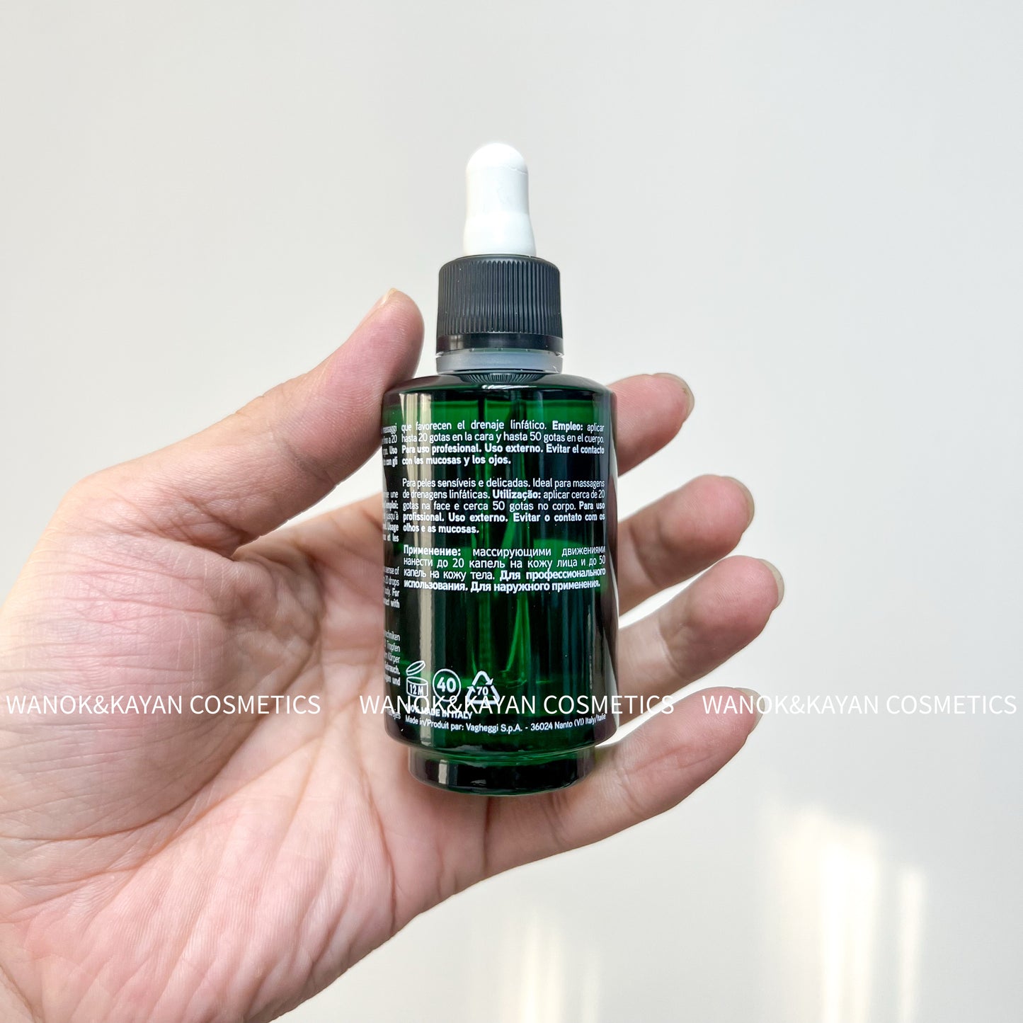包順豐 意大利 VAGHEGGI 韻姿  淋巴草本精油 50ml 面部全身通用舒緩睡眠。OLI ESSENZIAL Regulatrice。