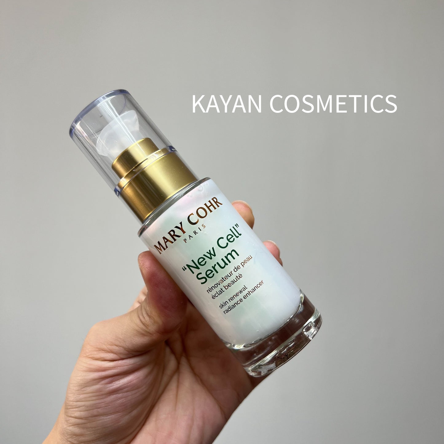 新版包裝 包順豐 法國 MARY COHR / 瑪莉格 密集煥新精華新細胞精華 50ml  New Cell Serum