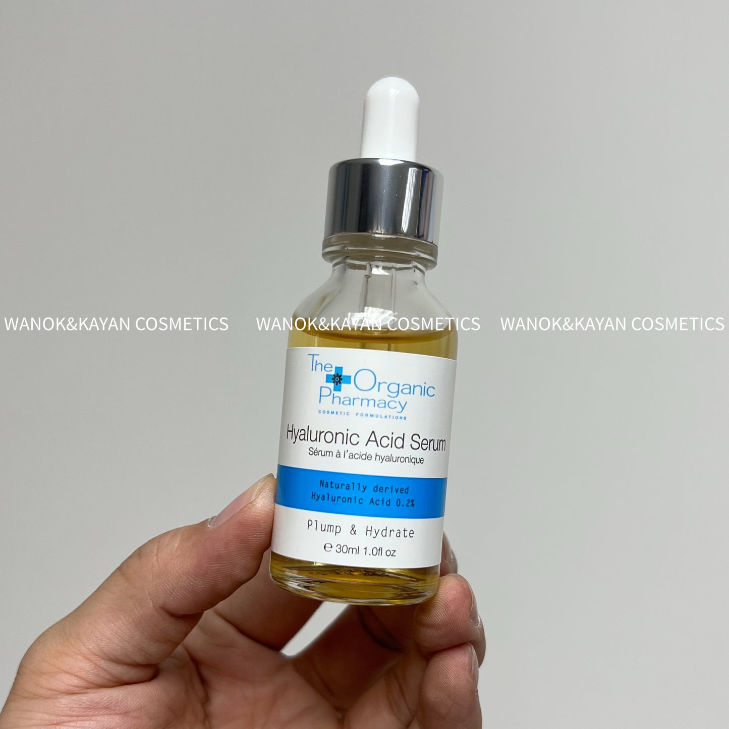 包順豐 英國 The Organic Pharmacy 玻尿酸豐潤精華 30ml 保濕補水  Hyaluronic Acid Serum Plump and Hydrate Smooth Fine Lines and Wrinkles