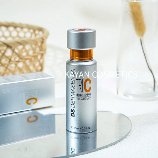 包順豐 DS DERMASENSA DS德瑪森氏 10%VC三合一妝前精華乳不染黃VCIP抗氧化 TRI C BRIGHTENING ANTIO OXIDANT TREATMENT 15ml