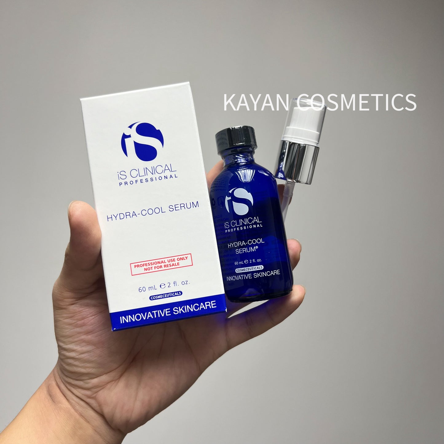 包順豐 美國 iS CLINICAL hydra-cool 積雪草清爽補水精華舒緩褪紅提亮 HYDRA-COOL SERUM 。清爽補濕棈華素