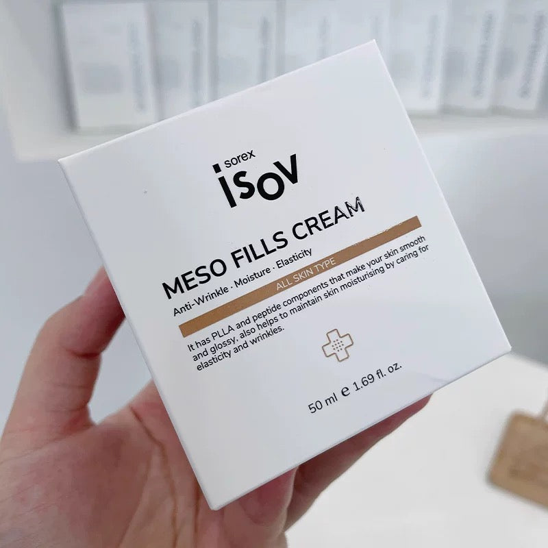 包順豐 韓國 isov 素瑞施 Sorex肌肽膠原修護面霜50ml ISoV
MESO FILLS CREAM