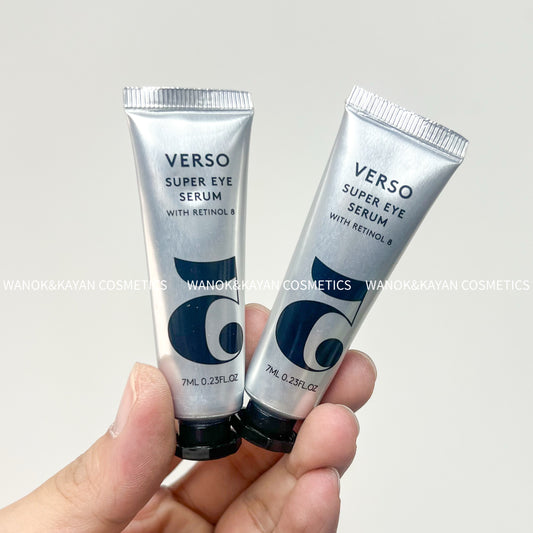 包順豐 VERSO 5號抗老眼部精華眼霜 8倍視黃醇a醇緊致淡細紋黑眼圈 7ml /1支。試用裝 Sample SUPER EYE SERUM WITH RETINOL 8 A醇 Retinol