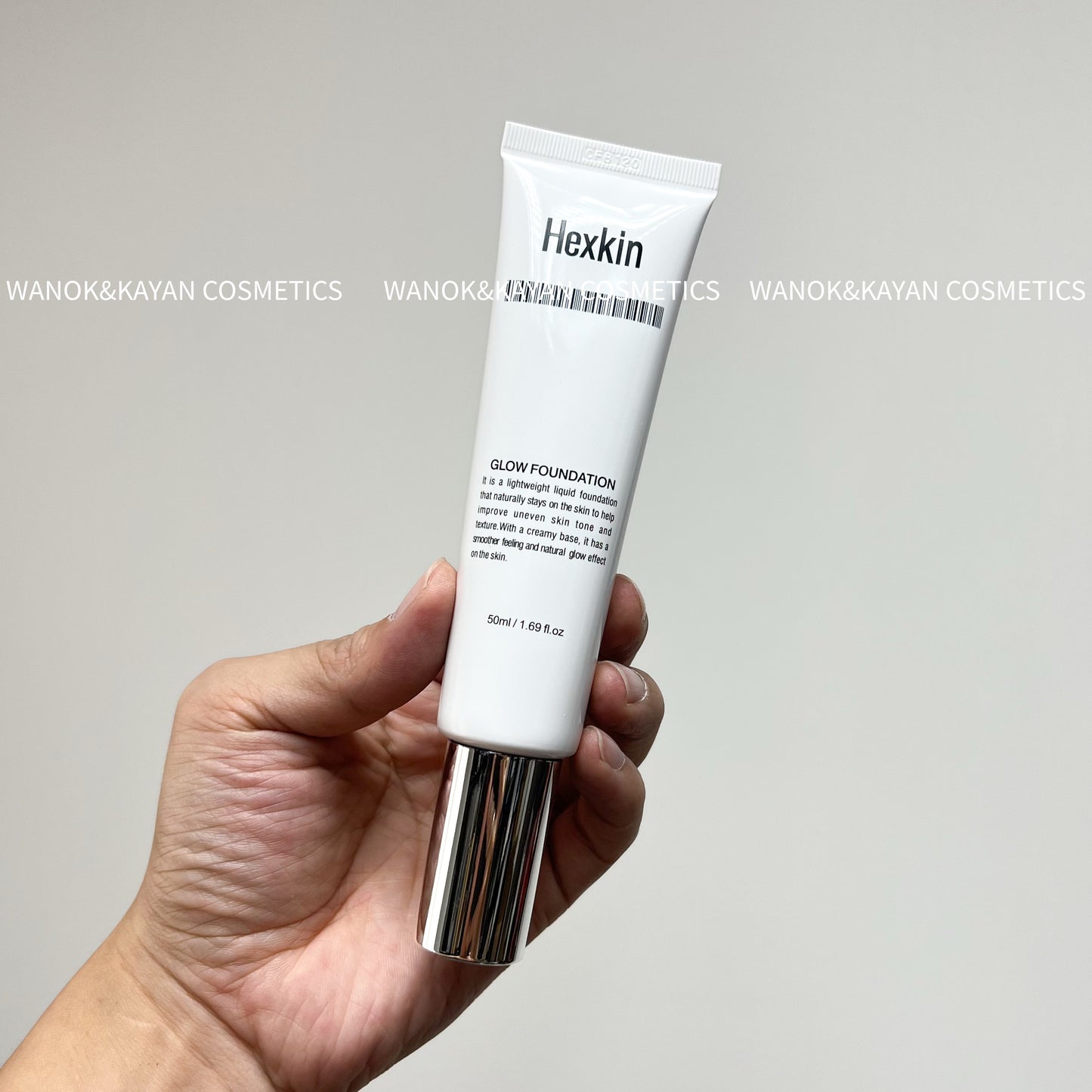 包順豐 HEXKIN 赫詩琴 回頭霜發光粉底液煥活水光肌 自然持妝 GLOW FOUNDATION 50ml