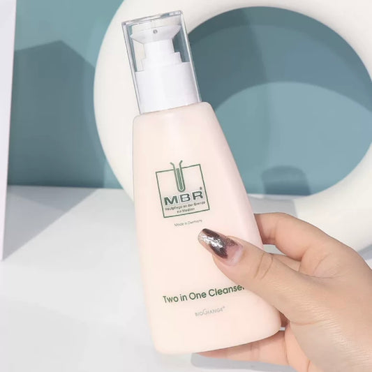 包順豐 MBR Medical Beauty Research 德國 MBR 潔面乳煥顏二合一滋養潔膚乳200ml 卸淡妝溫和補水保濕 Two in One Cleanser