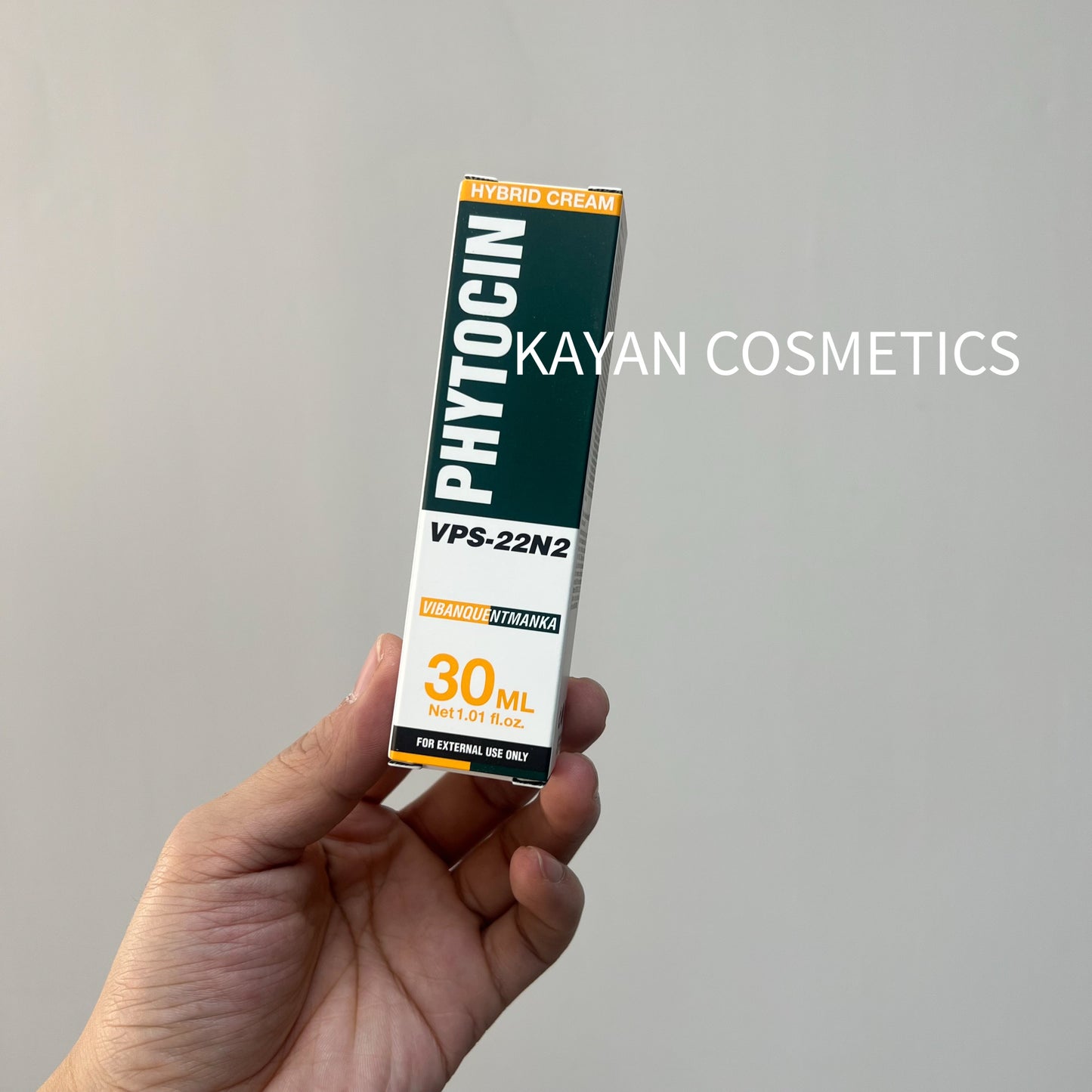 包順豐 韓國院線 PHYTOCIN 再生修復霜 VQM面霜退紅鎮 VPS-22N2 VOM  VQM Phytocin Hybrid Cream 超素顏30ML (凹凸洞救星)