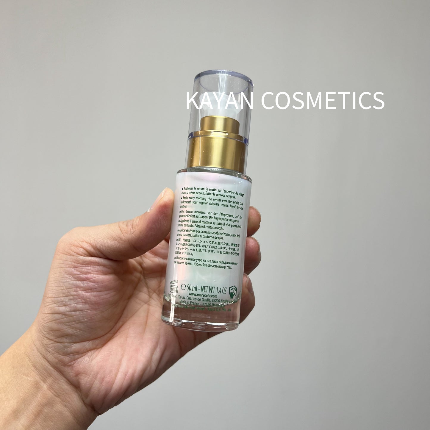 新版包裝 包順豐 法國 MARY COHR / 瑪莉格 密集煥新精華新細胞精華 50ml  New Cell Serum