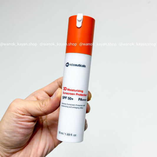 10/29日期 英國 md:ceuticals 3D純物理防曬霜SPF50+50ml mdceuticals md:ceuticals 全物理抗氧防曬霜 3D Moisturizing Sunscreen Protection SPF50+ md ceuticals