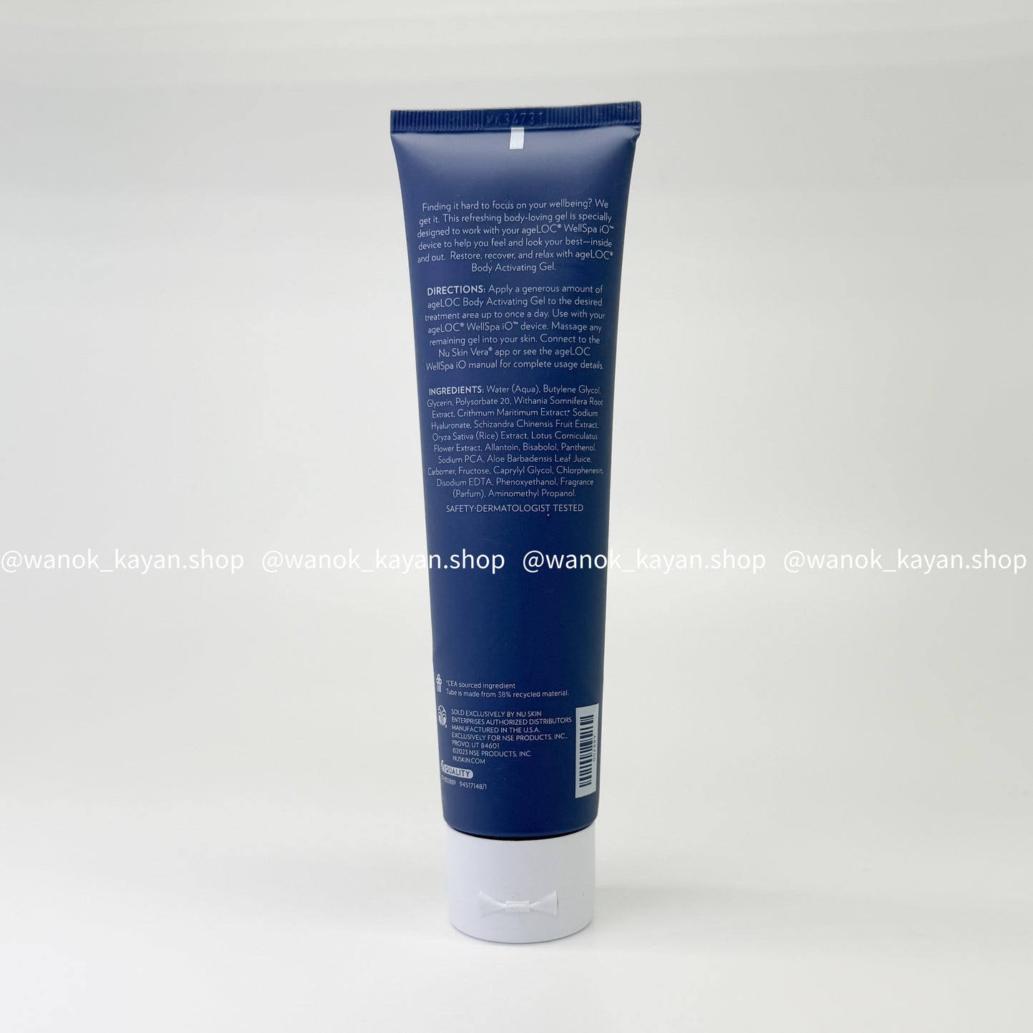 美國 NUSKIN ageLOC Body Activating Gel 活膚身體凝膠150ml Nu Skin 如新