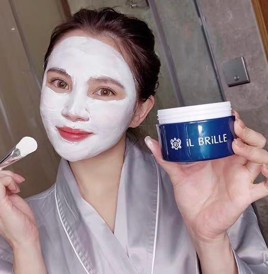 包順豐 日本 iL BRiLLE 蠶絲面膜150g抗糖塗抹式保濕補水急救修復清潔毛孔
