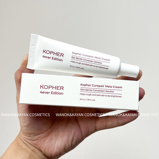 包順豐 韓國 kopher 淡班美白霜提亮淡化黑色素收毛孔面霜 KOPHER 4ever Edition Kopher Curepair Mela Cream Skin Barrier Conversion Solution 35ml