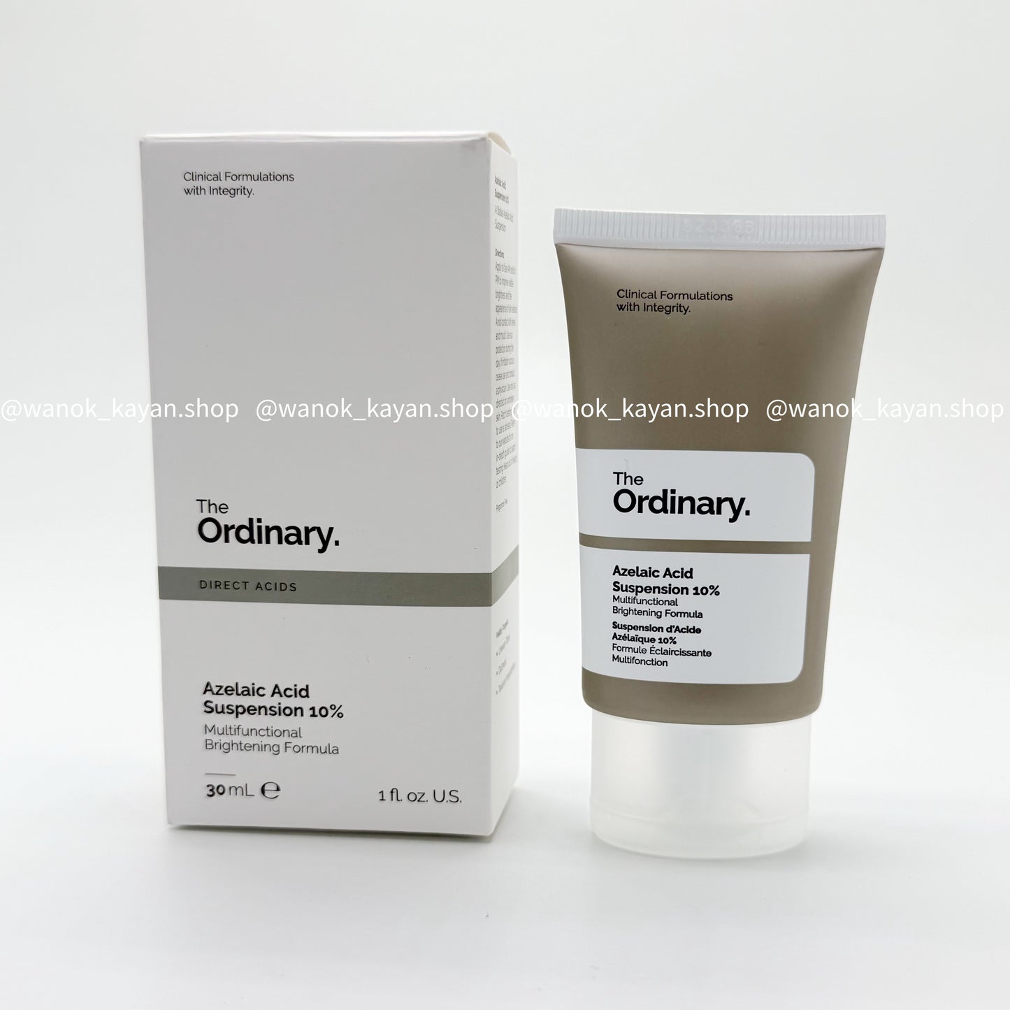 包順豐 The Ordinary 杜鵑花酸亮白去印面霜 30ml Azelaic Acid Suspension 10%