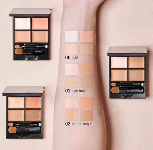 包順豐 DECORTE 日本 黛珂 四色遮瑕膏盤 TONE PERFECTING PALETTE