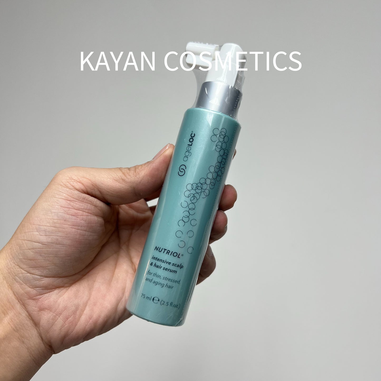 包順豐 Nuskin ageLOC Nutriol 深層賦活滋養精華75ml NUTRIOL  intensive scalp & hair serum