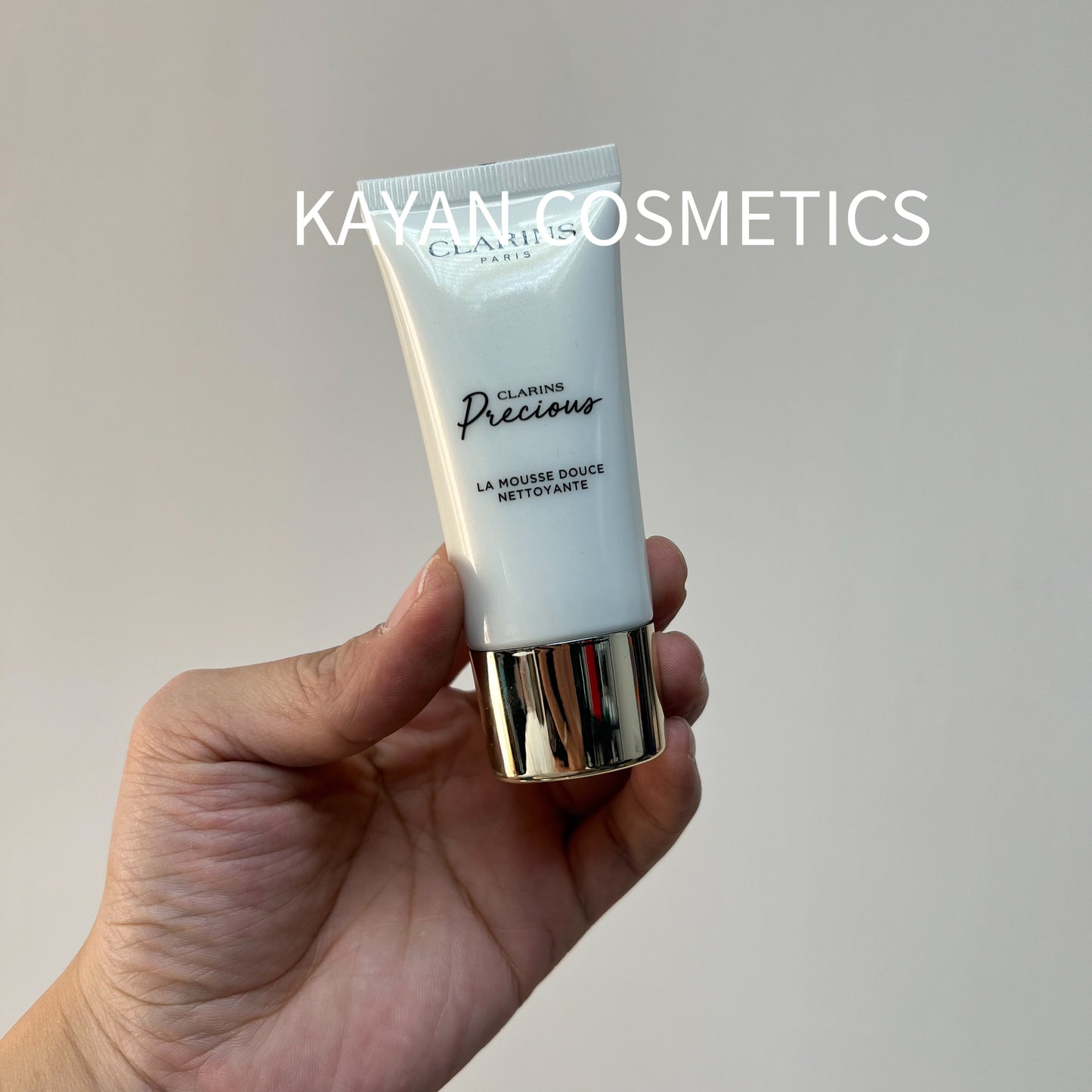 包順豐 嬌韻詩 CLARINS 至臻凝時柔潤潔面乳 30ml 月光洗面奶 Precious LA MOUSSE DOUCE NETTOYANTE 至臻凝時潔面泡沬