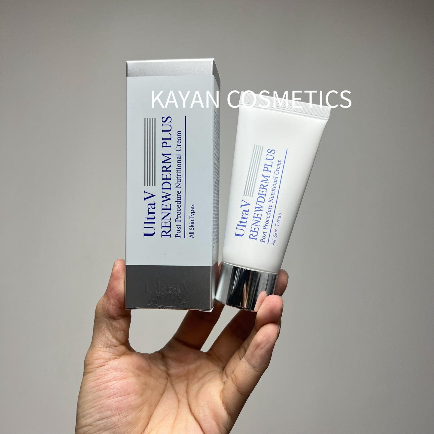 原裝行貨 包順豐 韓國Ultra V RENEWDERM PLUS細胞再生活膚霜 韓國皮膚修復護膚50ml 爆紅洋蔥CREAM ultra v ddk