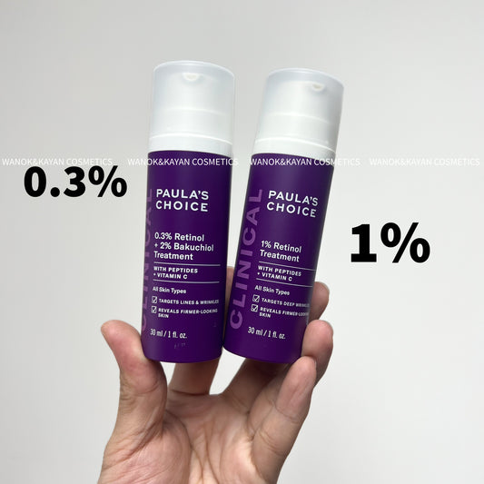 包順豐 美國 paulas choice 寶拉珍選 0.3% / 1% 視黃醇 1%A醇逆齡精華乳  a醇 retionl 30ml。1% Retinol Treatment WITH PEPTIDES + VITAMIN C All Skin Types 777888。paula‘s choice 、 paulas choice 、寶拉珍選 、PAULA'S CHOICE