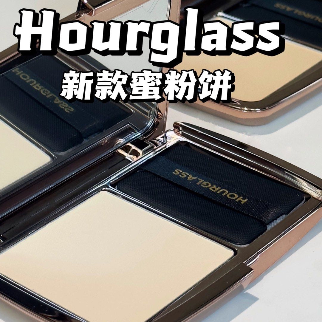 新品 章小蕙推薦 包順豐‼️ Hourglass 輕高光柔霧蜜粉餅控油持妝隱形毛孔啞光定妝 VANISH AIRBRUSH PRESSED POWDER POUDRE COMPACTE POUR AEROGRAPHE HOURGLASS 10.5g