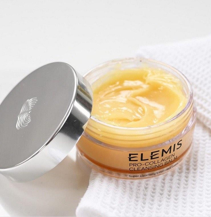 包順豐 英國 Elemis 骨膠原卸妝膏 溫和卸妝潔面 深層清潔 100g PRO-COLLAGEN CLEANSING BALM Super cleansing treatment bain