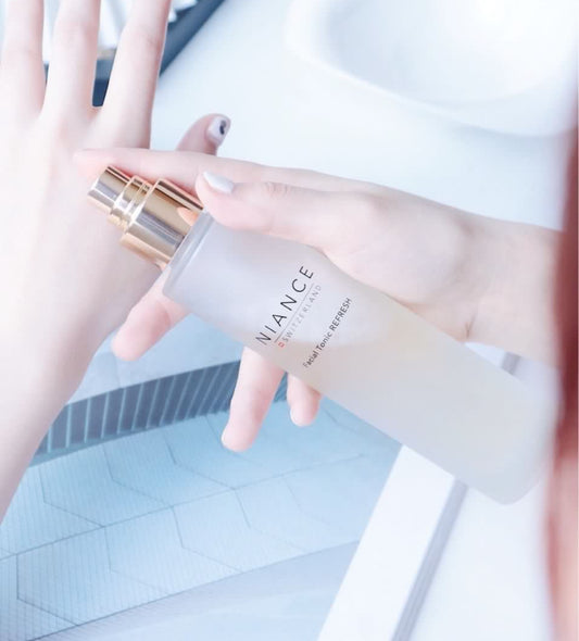 包順豐 瑞士 NIANCE 妮瑞斯 冰川水爽膚精華 保濕補水柔軟細膩100ML Facial Tonic REFRESH 。
