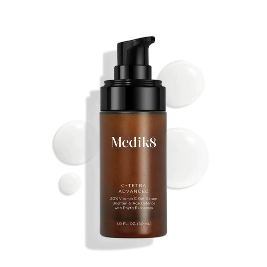 包順豐 Medik8 外泌體20%VC精華乳早安精華淡斑抗皺30ml Medik8 C- TETRA ADVANCED 20% Vitamin C Gel-Serum