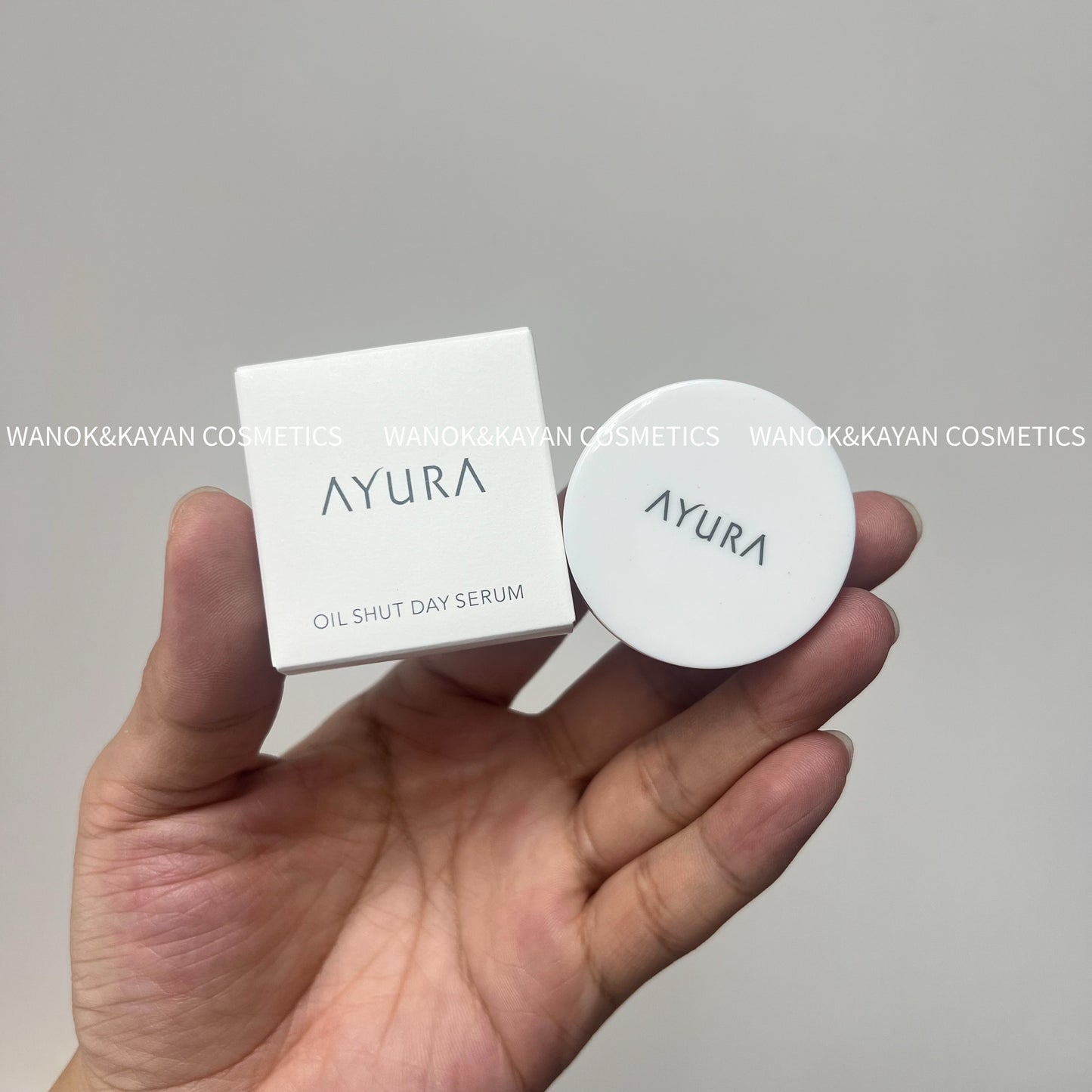包順豐 日本 ayura 毛孔隱形膏妝前乳遮暇毛孔打底遮瑕 ayura OIL SHUT DAY SERUM 10g。AYURA Oil Shut Day Serum 全效防脫粧控油精華