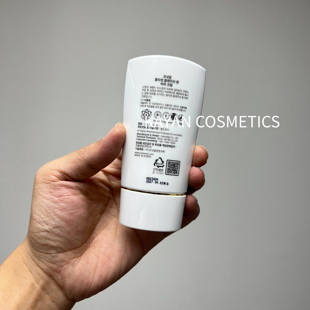 包順豐 韓國 Renecell 潤妮秀 BB霜護膚隔離霜bb霜皙白乳液50ml Placen Blemish Balm BB Cream Rene Cell。Rene-Cell。ReneCell。Rene-Cell。Rene+Cell