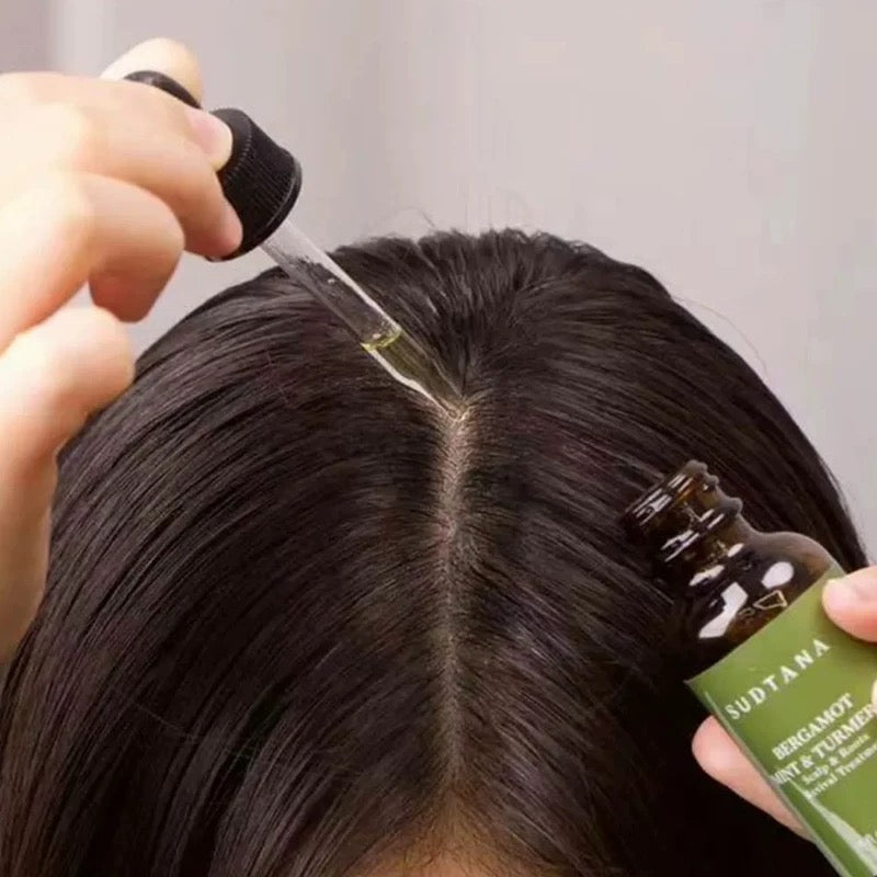 養護頭皮 包順豐 Sudtana 頭髮滋養修復 SUDTANA BERGAMOT MINT & TURMERIC Scalp & Roots evival Treatment