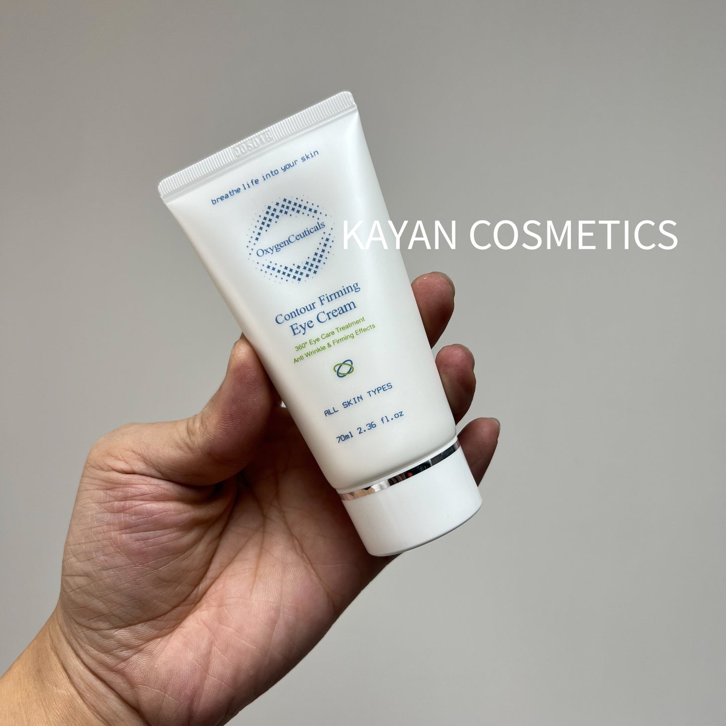 包順豐 韓國 OxygenCeuticals 鎖氧眼霜 Contour Firming Eye Cream 70ml  Contour Firming Eye Cream 360° Eye Care Treatment Anti Wrinkle & Firming Effects  Oxygen Ceuticals