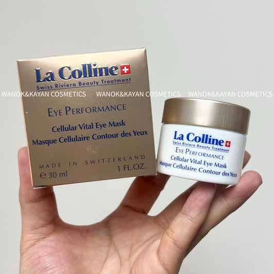 包順豐 瑞士 La colline 科麗妍 眼膜30ml EYE PERFORMANCE Cellular Vital Eye Mask Meque Celularta Entou de Ven。11111