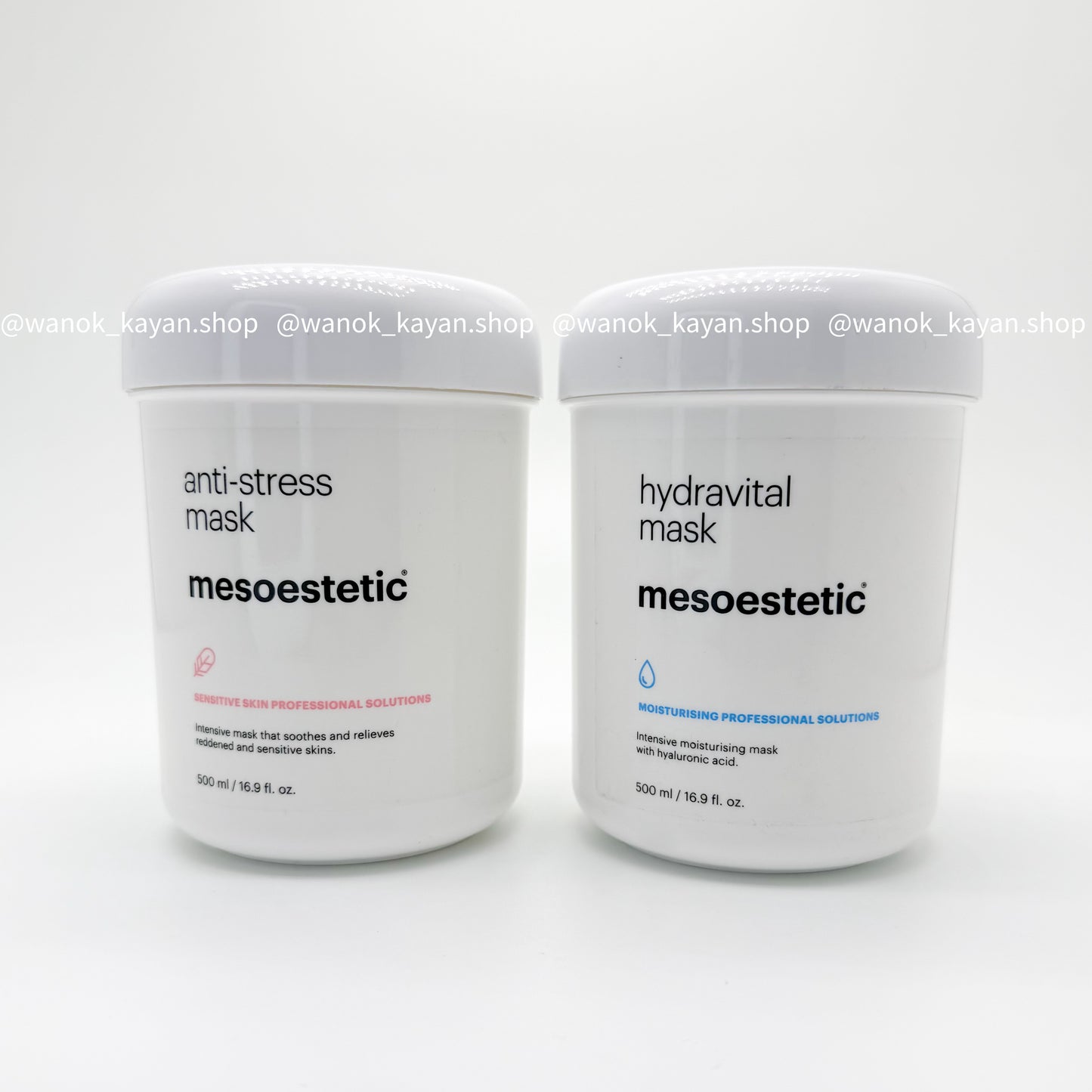 美斯蒂克 Mesoestetic 鎖水磁石面膜  Mesoestetic Hydravital Mask 500ml / Mesoestetic anti-stress mask 修復抗氧化保濕面膜 500ml