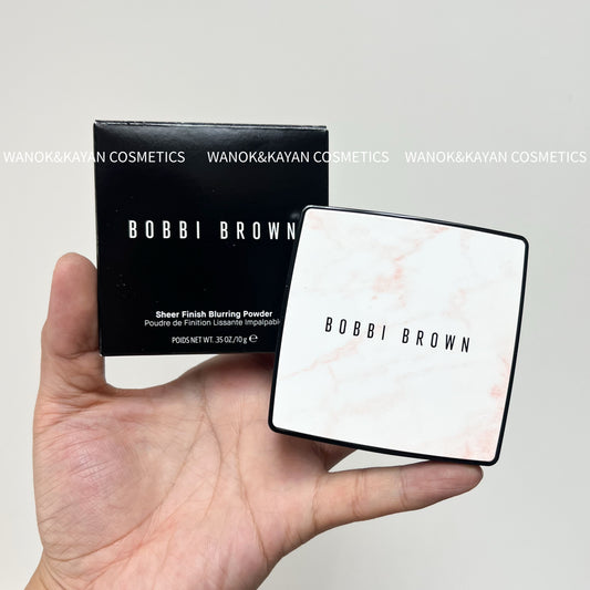 2025新品包順豐 Bobbi Brown 芭比波朗布朗 大理石粉嫩蜜粉餅 Sheer Finish Blurring Powder 大理石蜜粉餅定妝補妝控油勻膚 10g