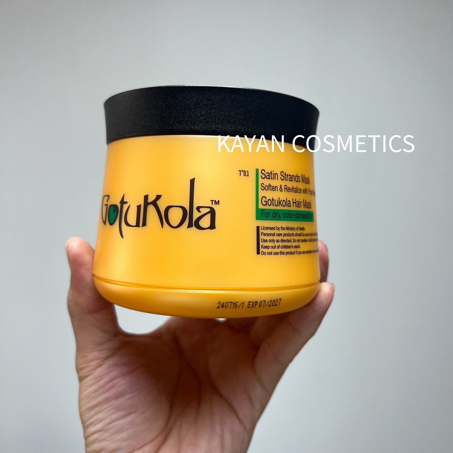 包順豐 Gotukola 柔順亮澤角蛋白髮膜 500ml/ Gotukola 1分鐘煥活髮根髮膜 500ml Gotukola Hair Mask