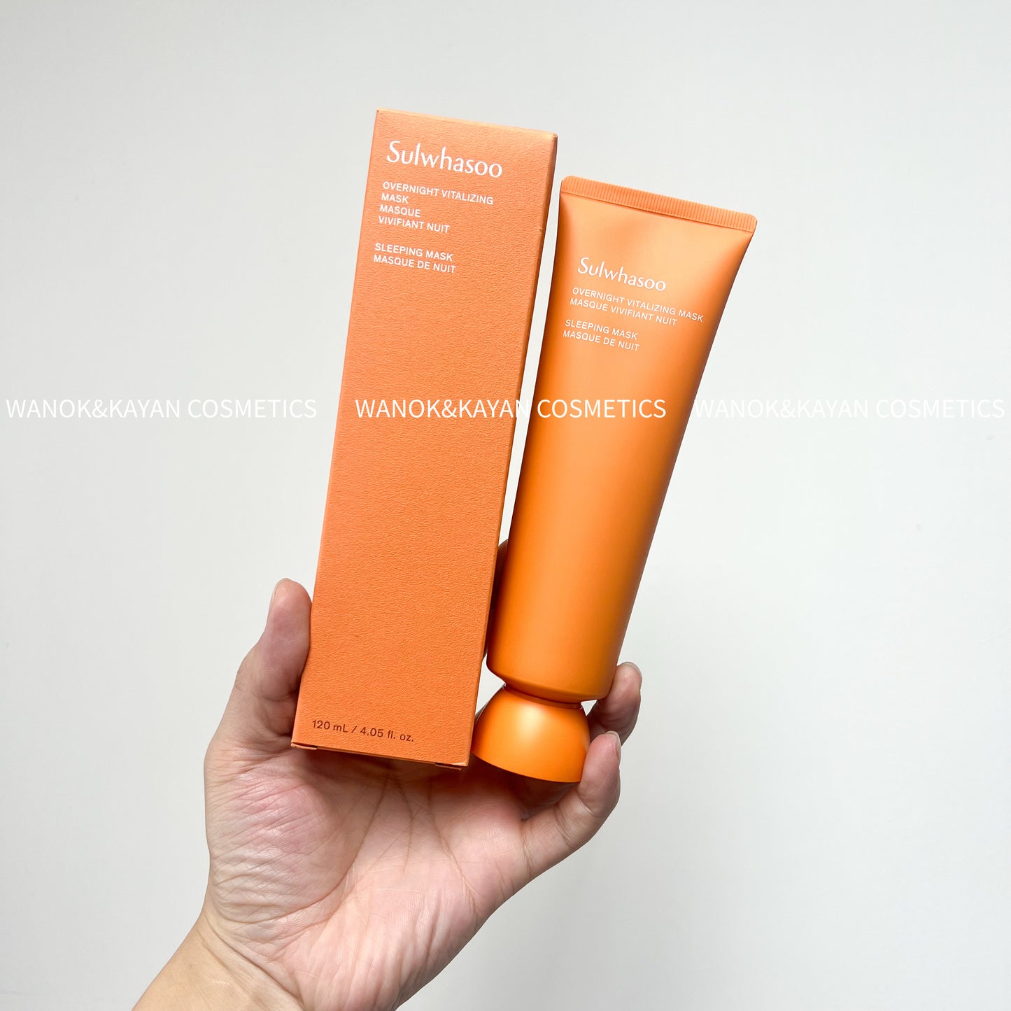包順豐 Sulwhasoo 與潤面膜120ml Overnight Vitalizing Mask #雪花秀面膜 #睡眠面膜 #特別修護 #保濕面膜。Sulwhasoo OVERNIGHT VITALIZING MASK MASQUE VIVIFIANT NUIT SLEEPING MASK MASQUE DE NUIT