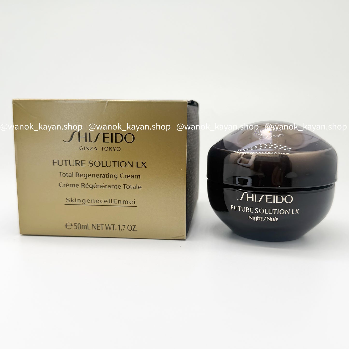 資生堂 Shiseido FUTURE SOLUTION LX 時空琉璃御藏晚霜 50ml  FUTURE SOLUTION LX Total Regenerating Cream Creme Regenerante Totale SkingenecellEnmei
