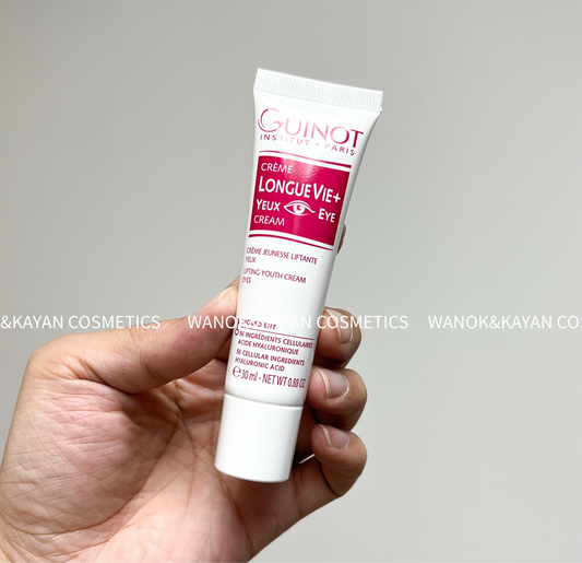 包順豐 法國 Guinot 維健美 細胞養生眼霜30ml院裝 緊致 去細紋 GUINOT CRÈME LONGUE VIE+ YEUX EYE CREAM 30ml