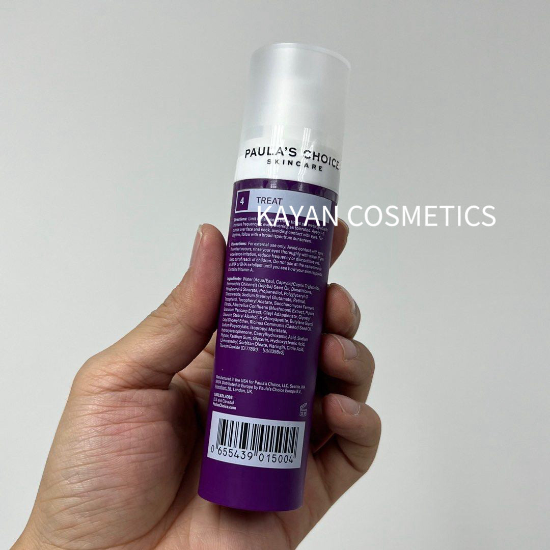 新品 包順豐 paulas choice 高效A醛PRO新生精華 視黃醛A醛PRO面部精華30ml 進階版視黃醇 PRO Retinaldehyde Dual-Retinoid Treatment paula‘s choice 、 paulas choice 、寶拉珍選 、PAULA'S CHOICE、Paula's Choice 水楊酸煥采精華液