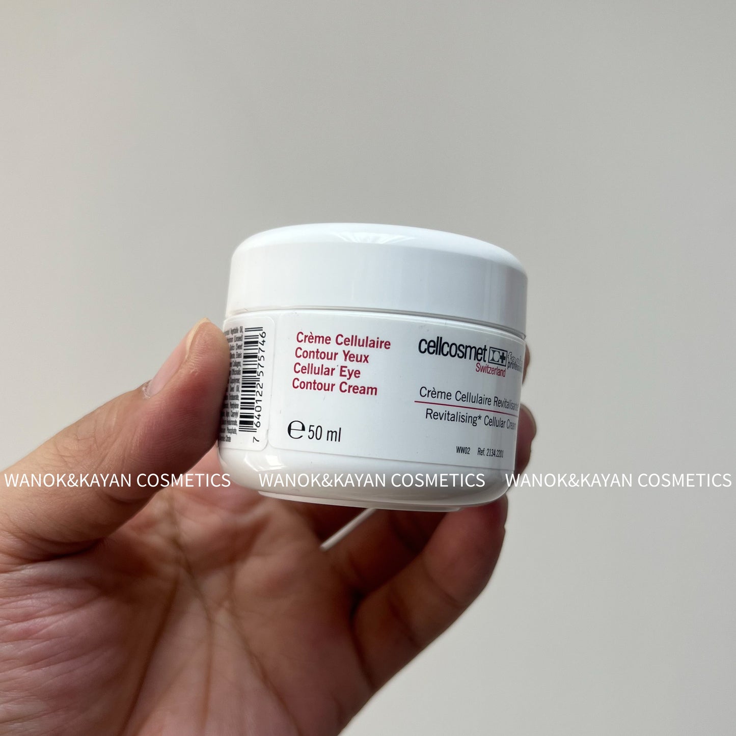 包順豐 Cellcosmet 瑞妍 活力修復眼霜 院裝50ml 撫平眼紋緊致眼周淡化黑眼圈。Creme Cellulaire Contour des Yeux Cellular Eye Contour Cream