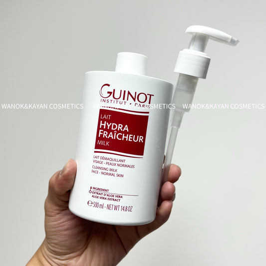 新版 包順豐 GUINOT 維健美 HYDRA FRAICHEUR 潔面乳 500ml LAIT HYDRA FRAÎCHEUR MILK