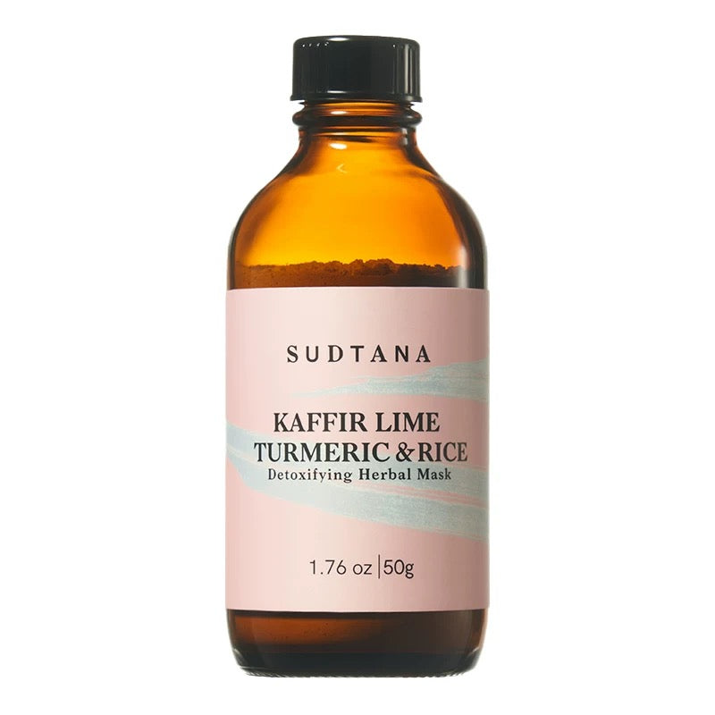 包順豐 敷出素顏牛奶肌 sudtana 面膜粉草本舒緩排毒面膜題亮祛角質 SUDTANA KAFFIR LIME
TURMERIC & RICE Detoxifying Herbal Mask