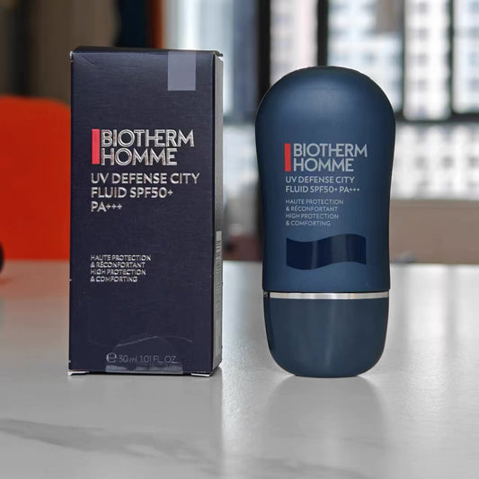 碧兒泉  Biotherm Homme 男士排毒防曬霜（UV Defense City Fluid SPF50+ PA+++