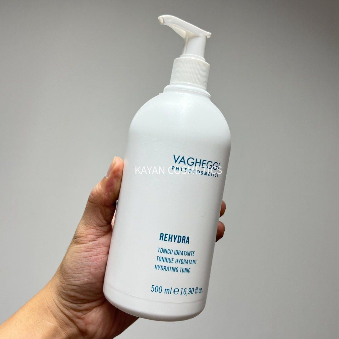 包順豐 意大利 VAGHEGGI 韻姿 水凝爽膚水 500ML REHYDRA hydratante Moisturising toning lotion